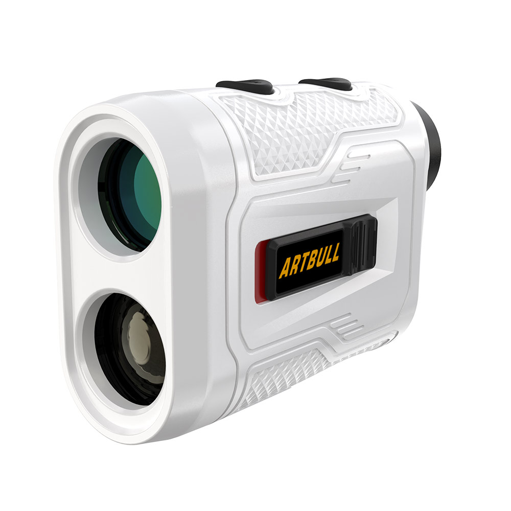 Golf Rangefinder - 7 โหมด ชาร์จซ้ำได้ พร้อมแม่เหล็กปรับระดับความลาดเอียง ระบบล็อคธง ระบบสั่น