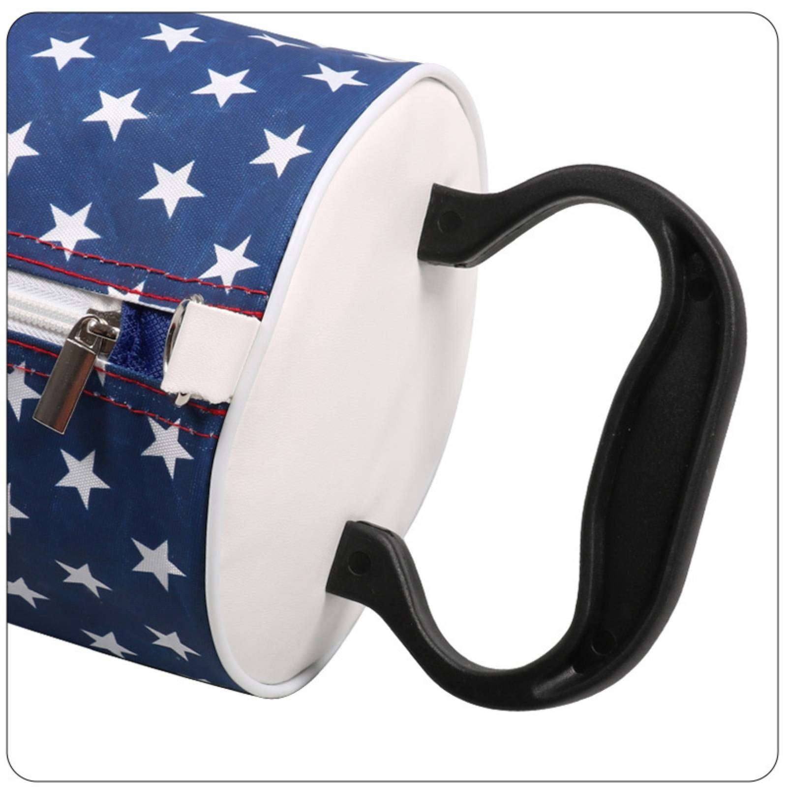 Golf Bag - ที่เก็บลูกกอล์ฟพร้อมกระเป๋า Patriotic Shag Bag ที่เก็บลูกกอล์ฟแบบท่อ ใช้งานง่าย