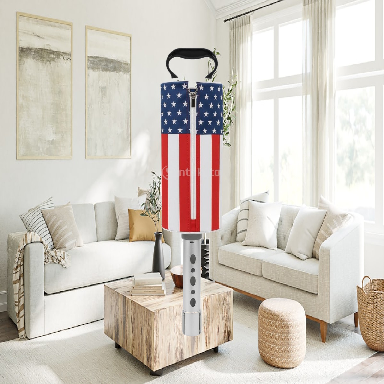 Golf Bag - ที่เก็บลูกกอล์ฟพร้อมกระเป๋าซิป ที่เก็บลูกกอล์ฟแบบท่อ ทนทาน ใช้งานง่ายสำหรับนักกอล์ฟ สนามซ้อมวงสวิง และสนามหลังบ้าน