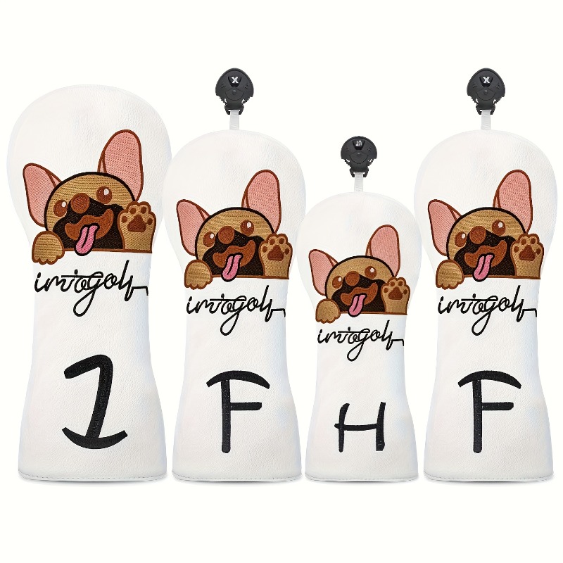 Golf Clubs - 1pc Puppy Golf Club Cover -