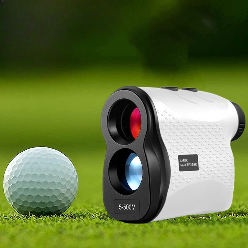 Golf Rangefinder - เครื่องวัดระยะกอล์ฟแบบพกพา เครื่องวัดระยะกอล์ฟความละเอียดสูง เครื่องวัดระยะด้วยเลเซอร์ขนาดเล็ก น้ำหนักเบา อุปกรณ์กีฬาแบบพกพา
