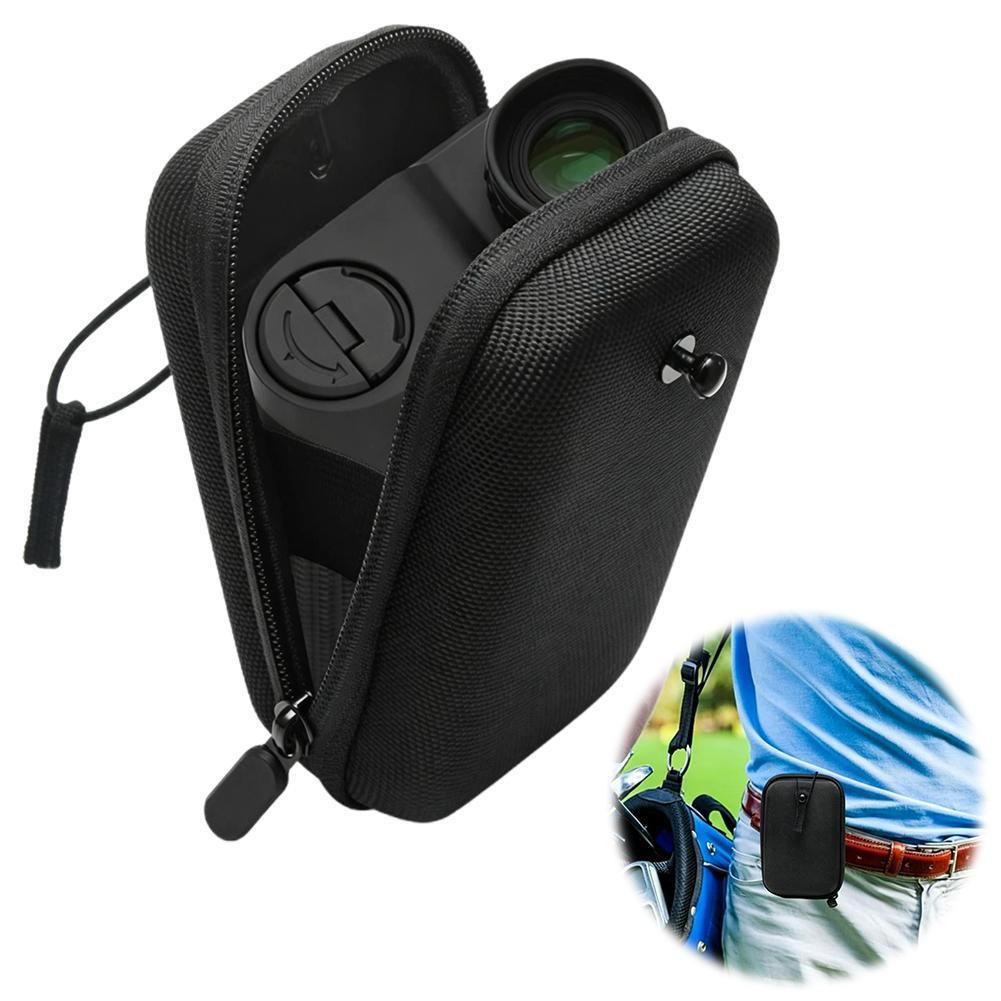 Golf Rangefinder - กระเป๋าใส่เครื่องวัดระยะแบบแข็ง EVA กระเป๋าป้องกันและพกพาอเนกประสงค์สำหรับกอล์ฟ ล่าสัตว์ กล้องโทรทรรศน์เลเซอร์ เครื่องวัดระยะขนาดเล็ก