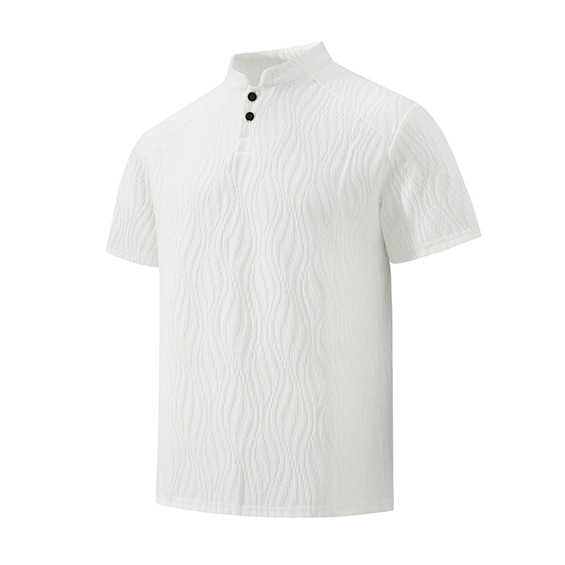 เสื้อเชิ้ตเฮนลีย์ผู้ชายลายเปลื - Golf Tees บทวิจารณ์และราคา