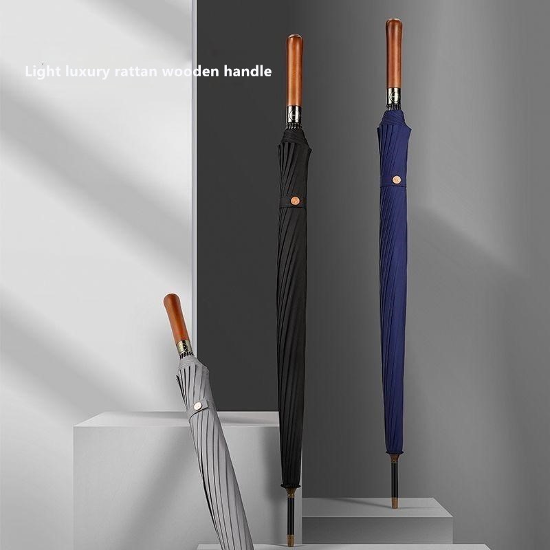 ร่มไม้ด้ามตรงอัตโนมัติ 16 ซี่โ - Golf Umbrella Large บทวิจารณ์และราคา