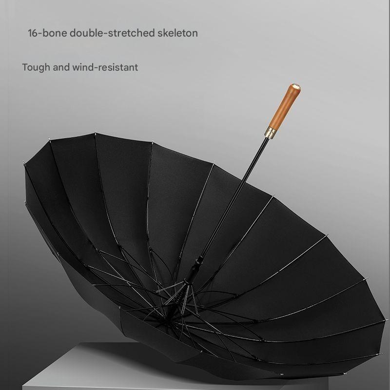 ร่มไม้ด้ามตรงอัตโนมัติ 16 ซี่โ - Golf Umbrella Large บทวิจารณ์และราคา