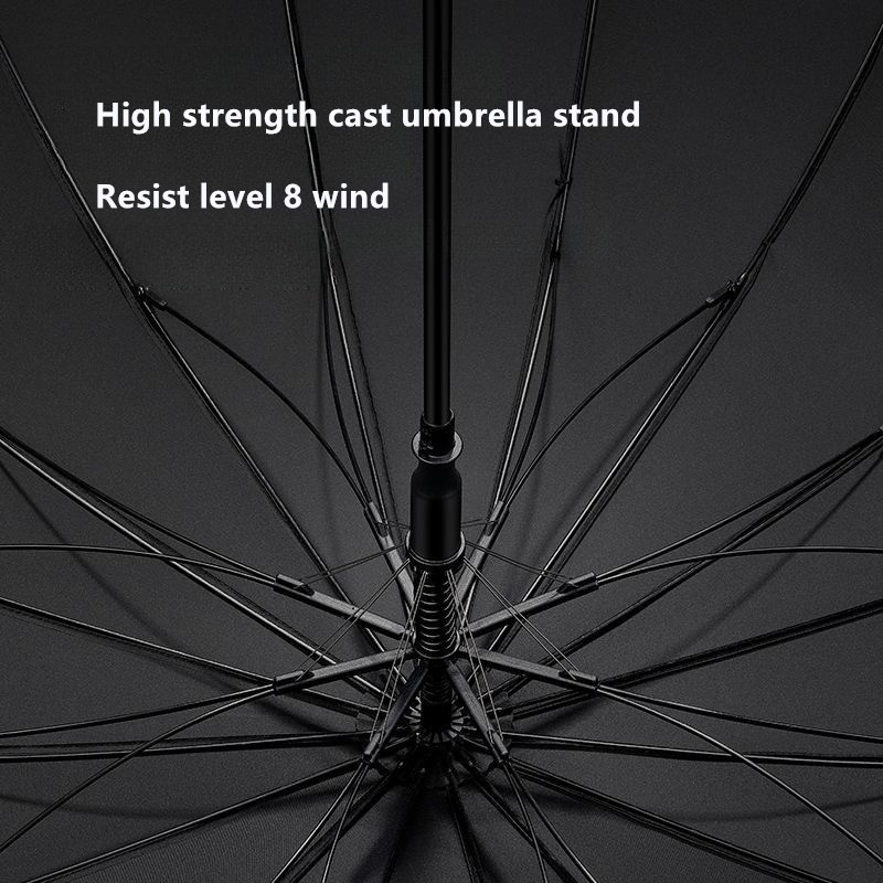 ร่มไม้ด้ามตรงอัตโนมัติ 16 ซี่โ - Golf Umbrella Large บทวิจารณ์และราคา