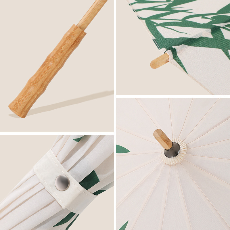 ร่มไม้ไผ่ขนาดใหญ่สไตล์จีนโบราณ - Golf Umbrella Large บทวิจารณ์และราคา