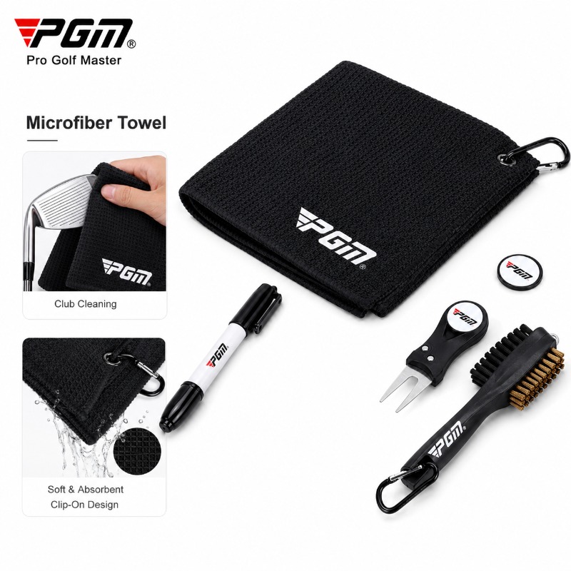 ชุดทำความสะอาดไม้กอล์ฟ PGM ผ้า - Golf Towel บทวิจารณ์และราคา