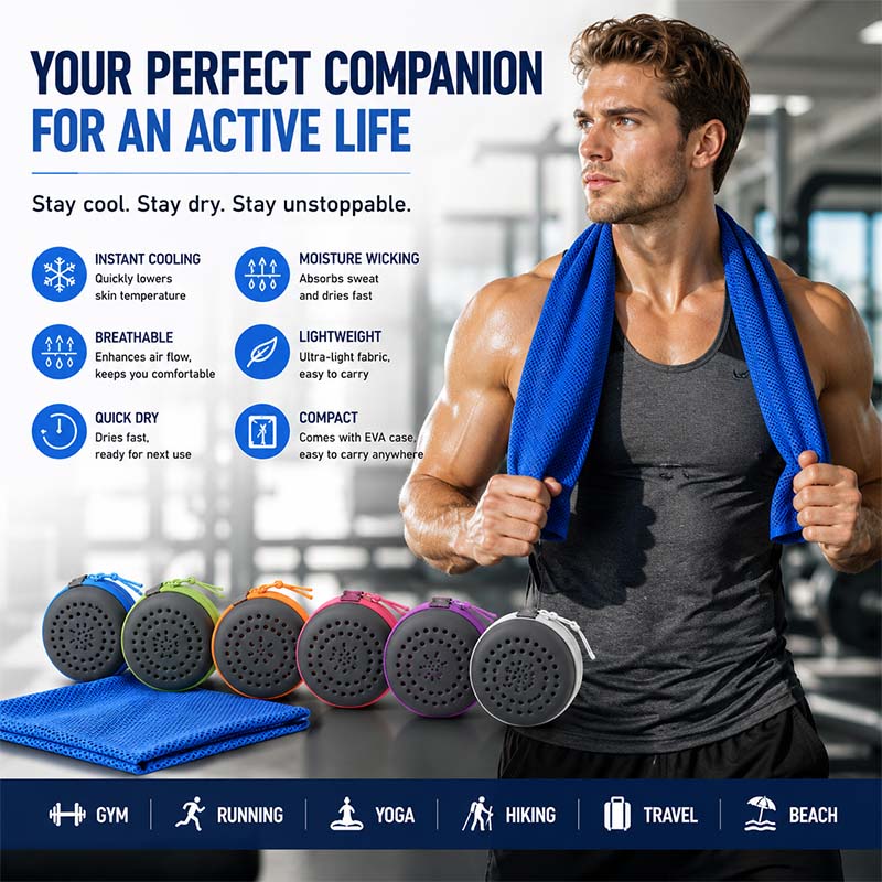 ผ้าขนหนูเย็นทันทีพร้อมกล่อง EV - Golf Towel บทวิจารณ์และราคา