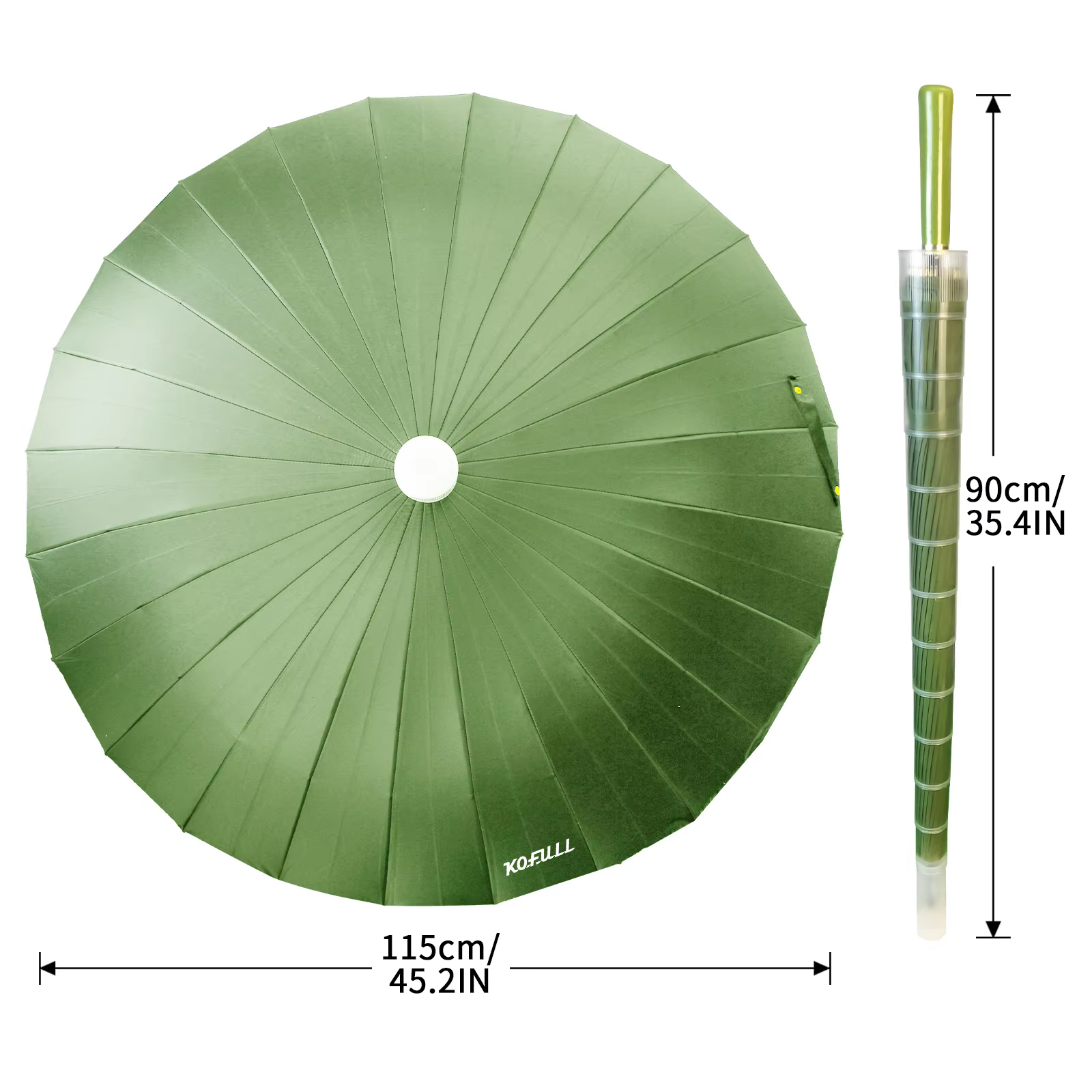 ร่มกอล์ฟ 24 กระดูกร่มกันลมขนาด - Golf Umbrella Large บทวิจารณ์และราคา
