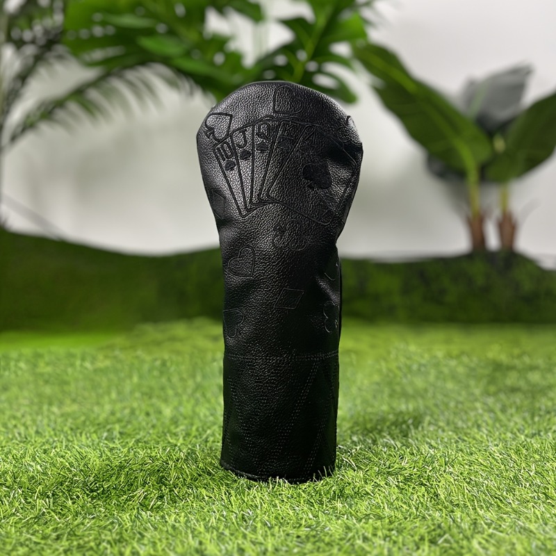 ฝาครอบหัวไม้กอล์ฟโป๊กเกอร์สีดำ - Golf Clubs บทวิจารณ์และราคา