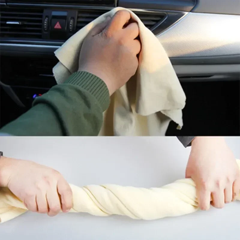 ธรรมชาติ Chamois Skin Car Care - Golf Towel บทวิจารณ์และราคา
