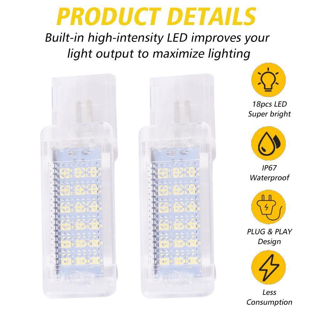 ไฟ LED ในรถยนต์ ไฟส่องพื้นที่ว - Golf Gloves บทวิจารณ์และราคา
