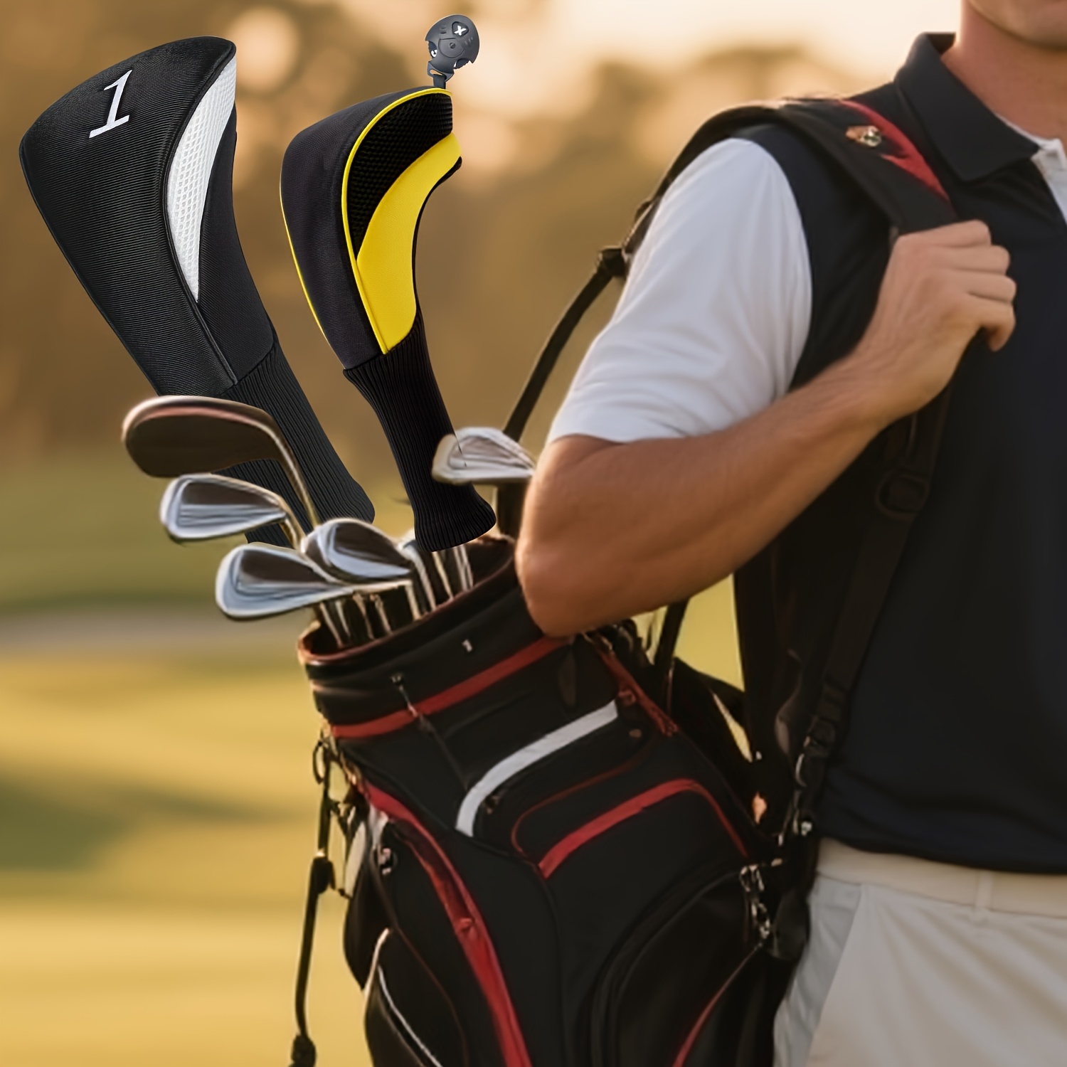 ปลอกหุ้มหัวไม้กอล์ฟ 5 ชิ้น, บุ - Golf Clubs บทวิจารณ์และราคา