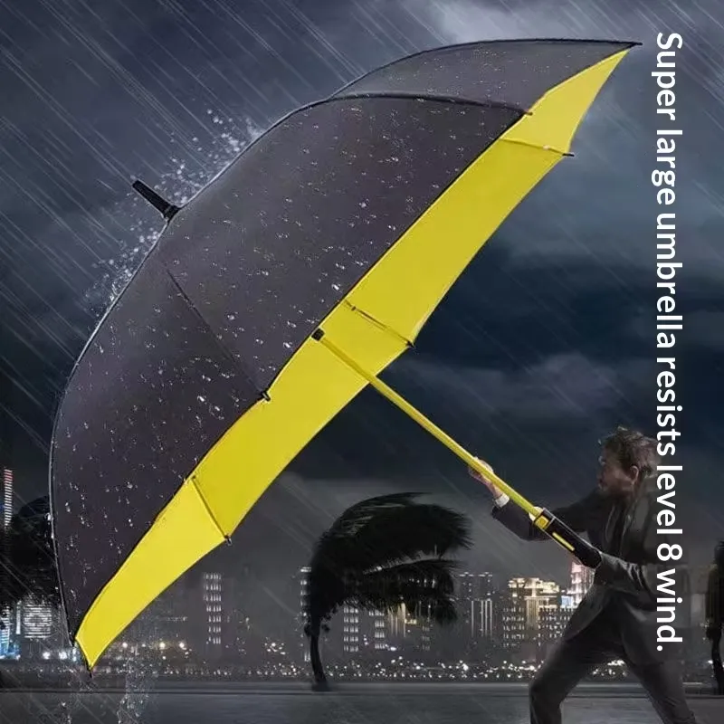 ร่มกอล์ฟกันลมขนาดใหญ่ ร่มสองชั - Golf Umbrella Large บทวิจารณ์และราคา