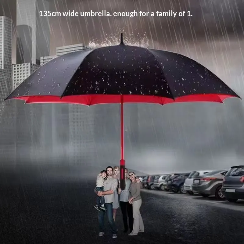 ร่มกอล์ฟกันลมขนาดใหญ่ ร่มสองชั - Golf Umbrella Large บทวิจารณ์และราคา